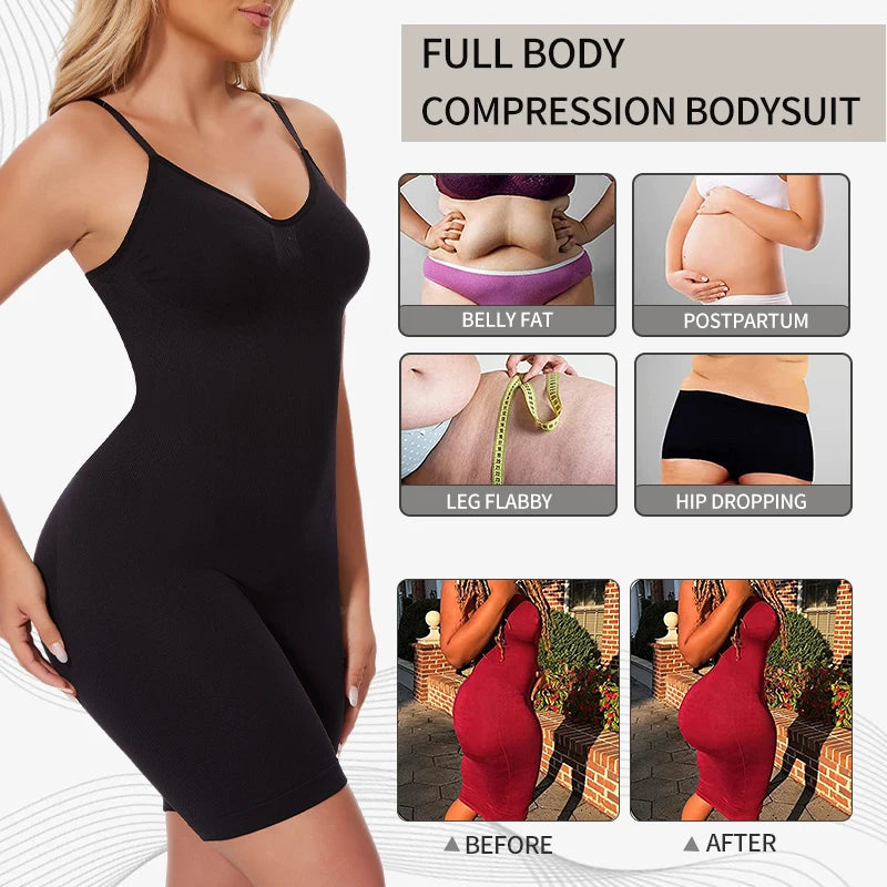 Top Tummy Control Full Body Shaper